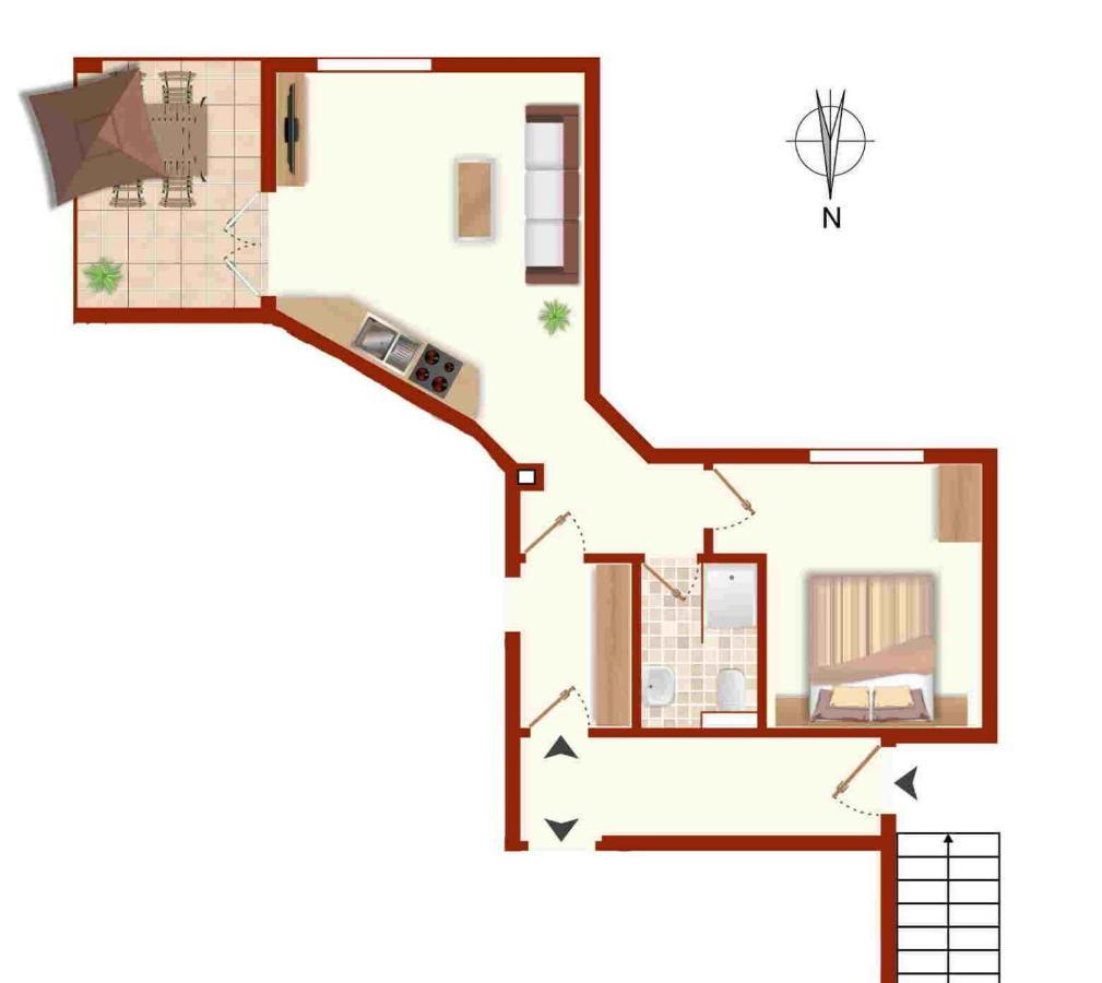 Apartment Novak Вир Екстер'єр фото