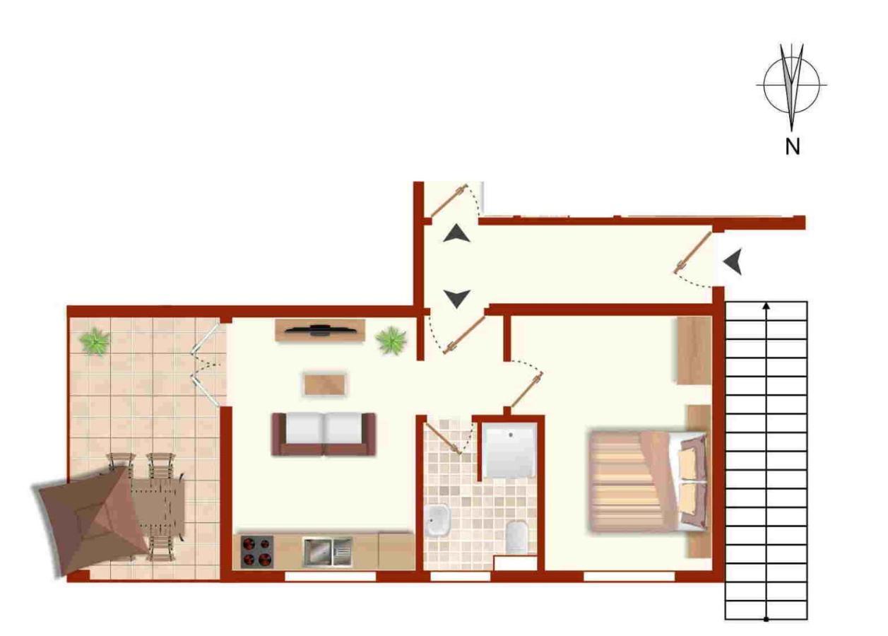Apartment Novak Вир Екстер'єр фото