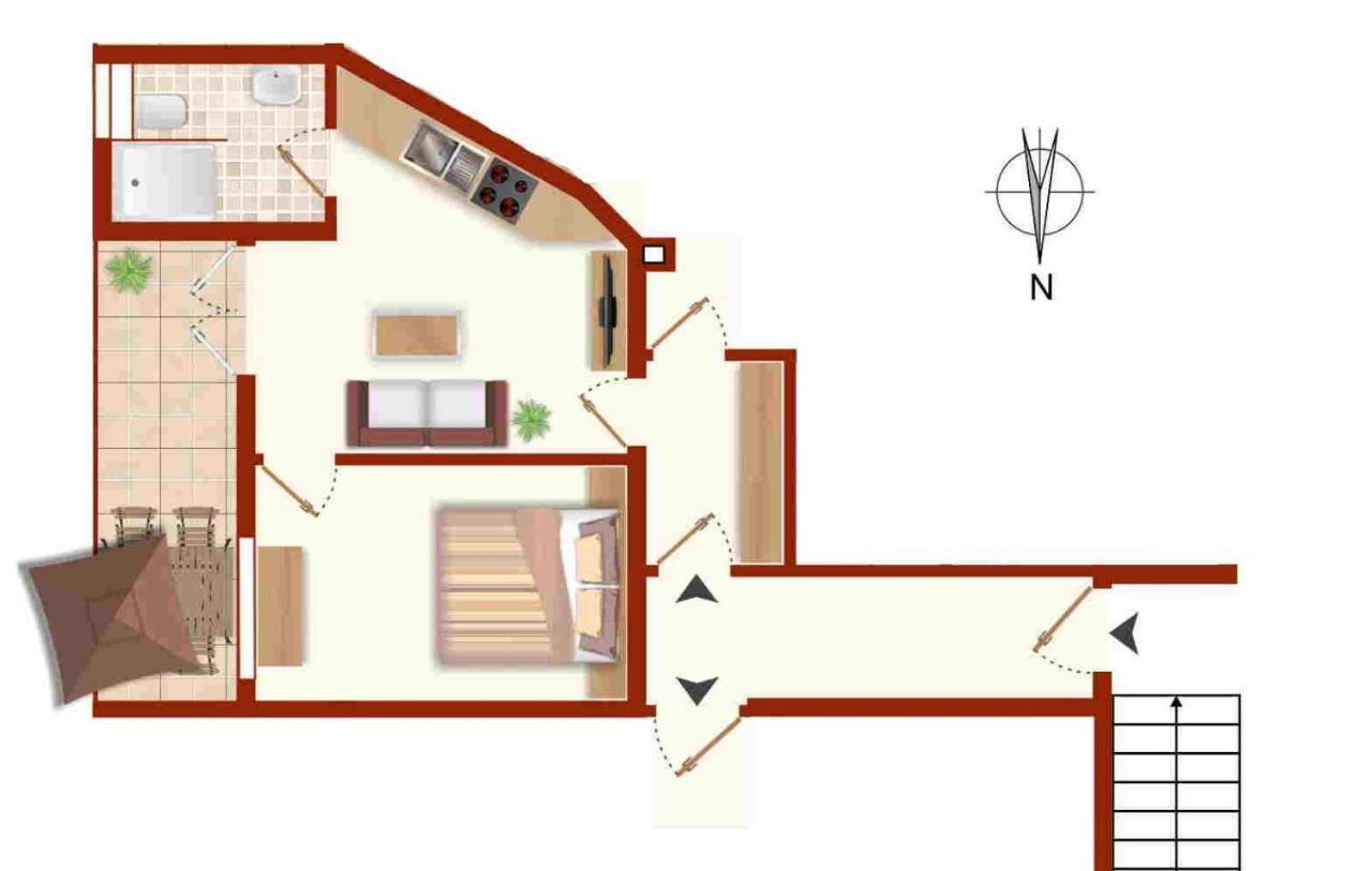 Apartment Novak Вир Екстер'єр фото